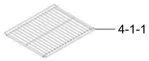 Ruszt piekarnika Samsung DG67-00248A