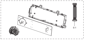 Moduł PCB display pralki Samsung DC92-02327A