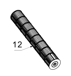 Turbina klimatyzatora Samsung DB94-04180A