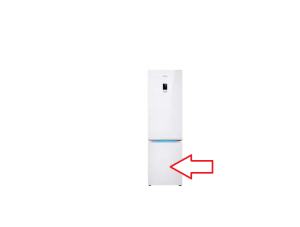 Drzwi części zamrażarki lodówki Samsung
