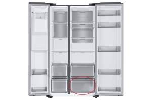 Szuflada dolna na warzywa lodówki Samsung