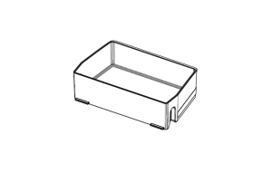 Półka mała drzwi chłodziarki lodówki Samsung
