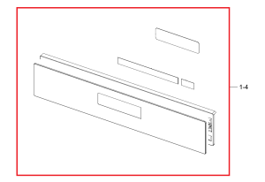 Panel sterowania piekarnika Samsung
