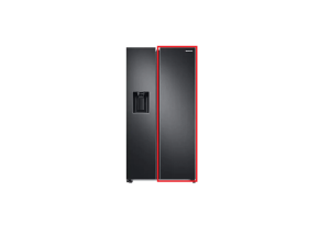 Drzwi części chłodziarki lodówki Samsung [DA91-05450B]