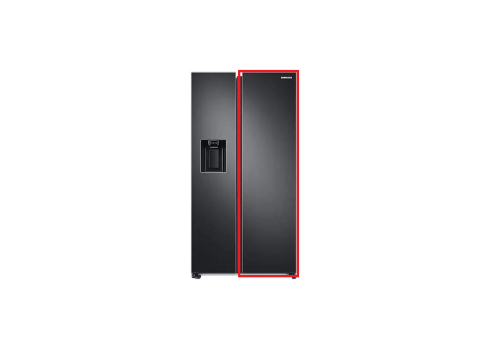 DA91-05450B Drzwi części chłodziarki lodówki Samsung