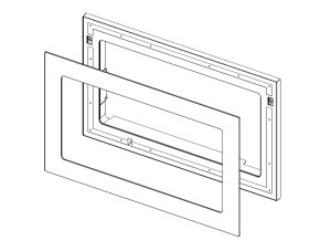 Ramka zewnętrzna do mikrofalówki Samsung DE94-04997C