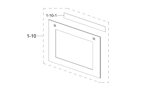 Szyba zewnętrzna piekarnika Samsung