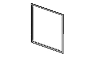 Uszczelka drzwi zamrażarki lodówki SAMSUNG