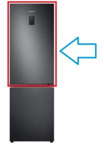 Drzwi chłodziarki lodówki Samsung DA91-05335A