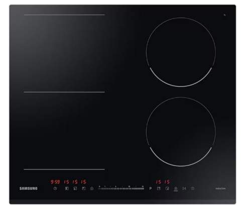 NZ64R3747BK Szkło płyty indukcyjnej Samsung