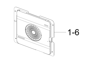 Tylna blacha komory pieczenia piekarnika Samsung