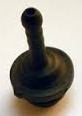 ŁĄCZNIK WĘŻA (BLACK FAUCET STRAIGHT CONNECTOR P0049) EKSPRESU SAECO