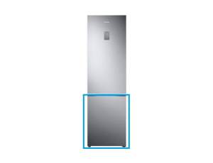 Drzwi części zamrażarki lodówki Samsung