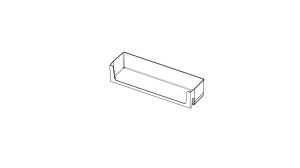 Półka dolna drzwi lodówki Samsung