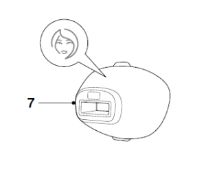 Nasadka do twarzy depilatora laserowego Philips Lumea BRI956