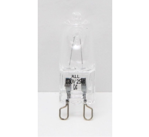 LAMP-HALOGEN;230V,100MA,25W,2600K,400LM