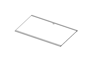Półka górna części chłodziarki lodówki Samsung