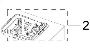 Płyta pcb eeprom lodówki Samsung
