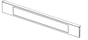 Maskownica panelu sterowania.