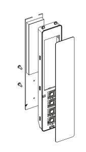 MODUŁ WYŚWIETLACZA (ASSY COVER CONTROL) LODÓWKI SAMSUNG