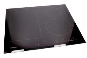 Szkło ceramiczne płyty indukcyjnej Samsung NZ64K7757BK/EO wersja 00, 11, 12 [DG94-01354A]