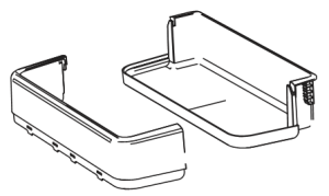 PÓŁKA DRZWI CZĘŚCI CHŁODZIARKI LODÓWKI SAMSUNG