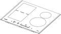 Szkło ceramiczne płyty indukcyjnej Samsung NZ64H57479K/EO