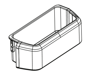 PÓŁKA DRZWI CZĘŚCI ZAMRAŻALNIKA LODÓWKI SAMSUNG