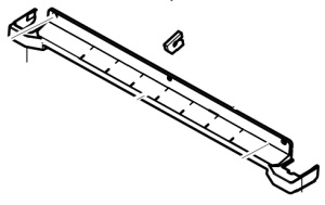 ELEMENT (ASSY COVER LEG FRONT) LODÓWKI SAMSUNG